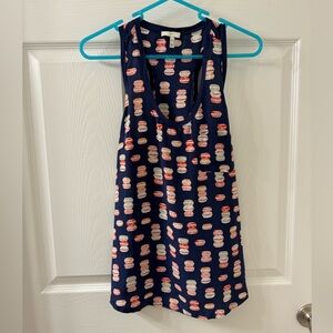 Joie Silk Macaroon Print - XS